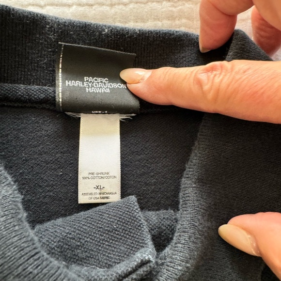 HARLEY-DAVIDSON “PACIFIC” BLACK SHIRT, XL - Picture 3 of 6